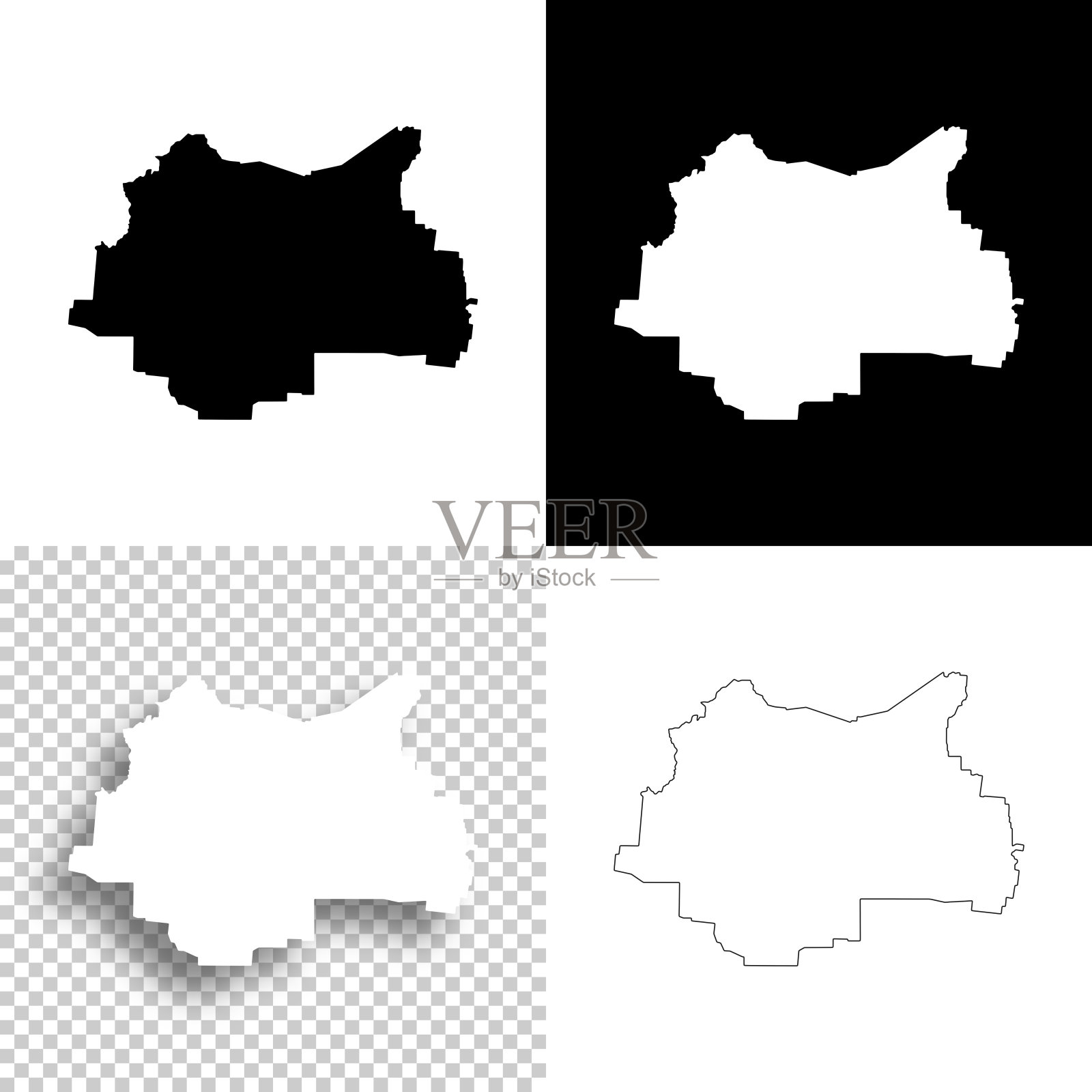 刘易斯县,田纳西州。设计地图。空白,白色和黑色背景插画图片素材