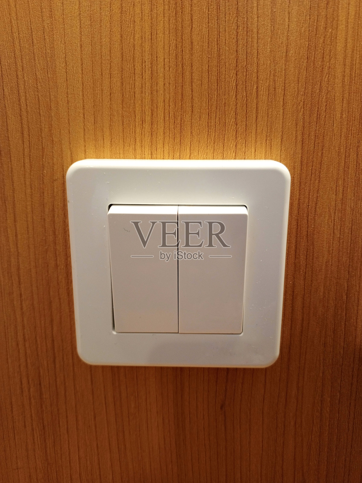 关闭双灯开关按钮照片摄影图片