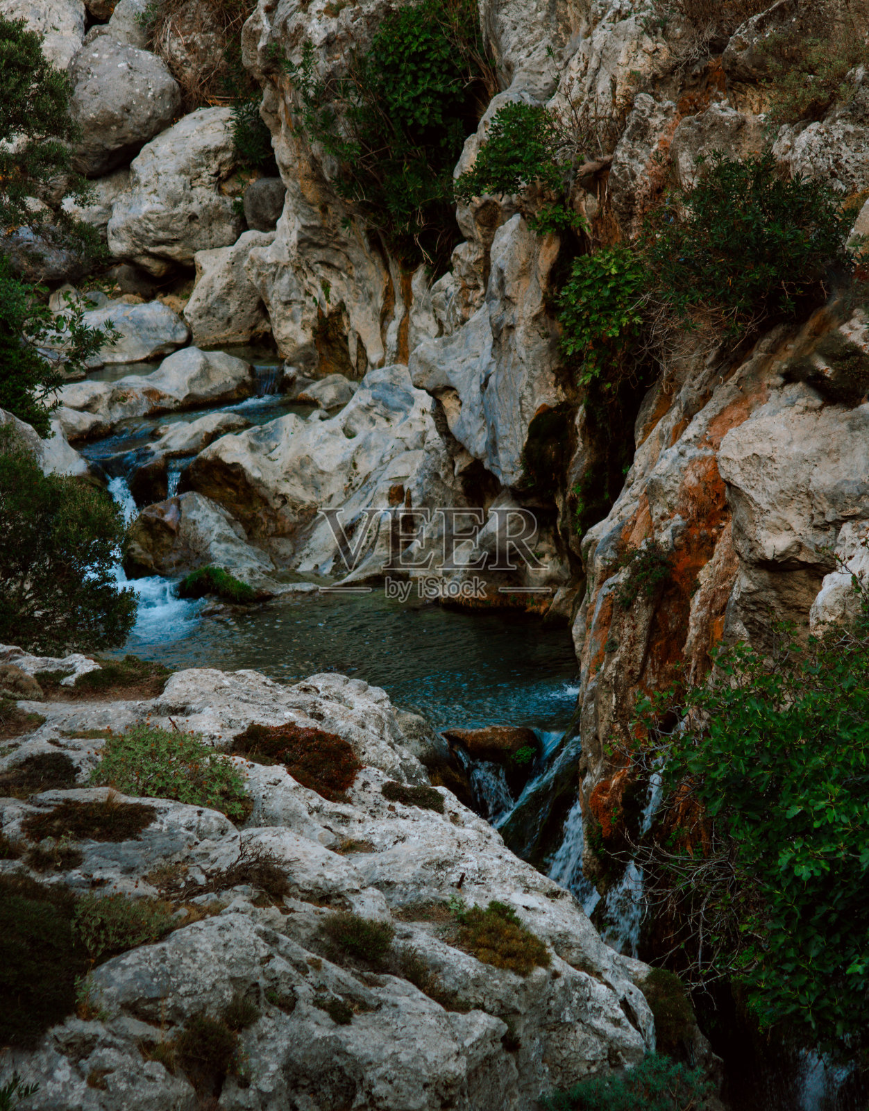 山间池照片摄影图片