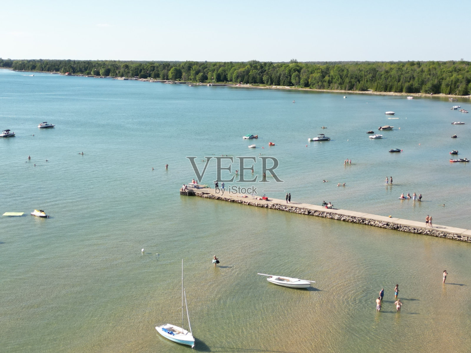 码头及泳滩照片摄影图片