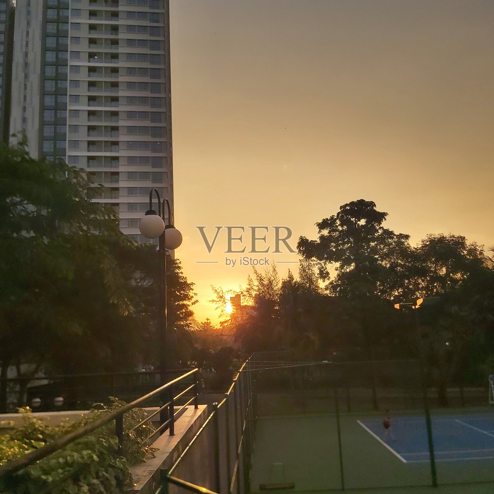 越南胡志明的公寓全景照片摄影图片