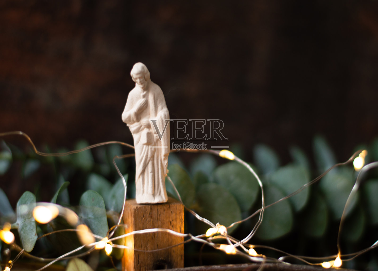 圣约瑟夫雕像照片摄影图片