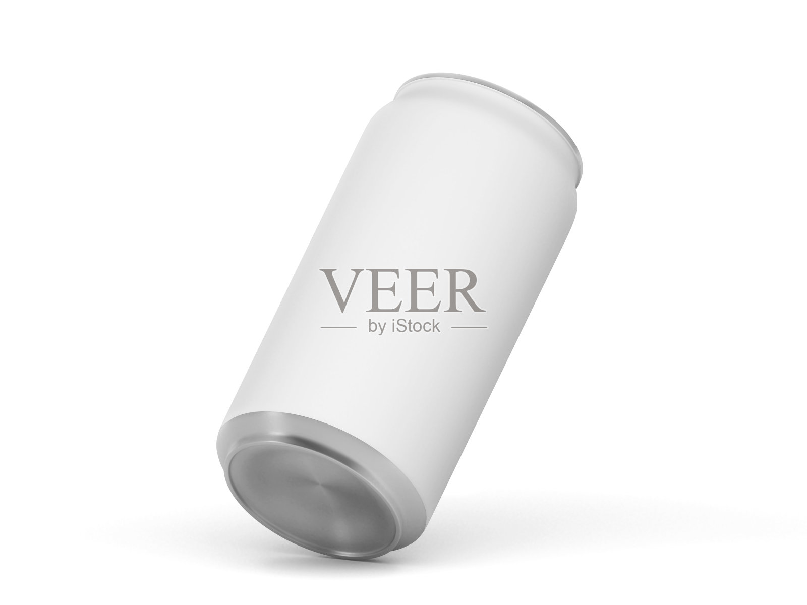 铝饮料可以模拟孤立在白色背景照片摄影图片