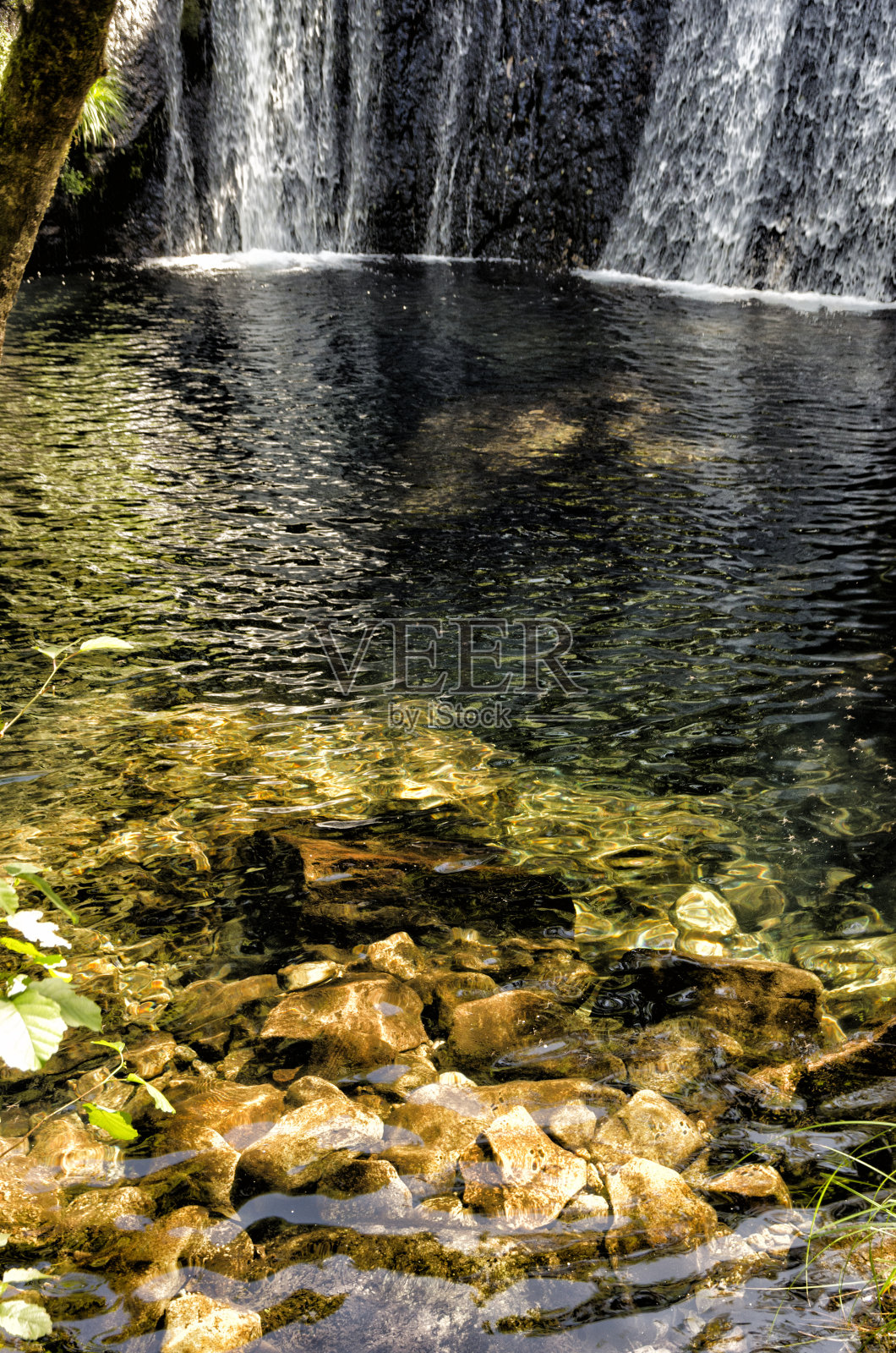 死亡海岸瀑布照片摄影图片