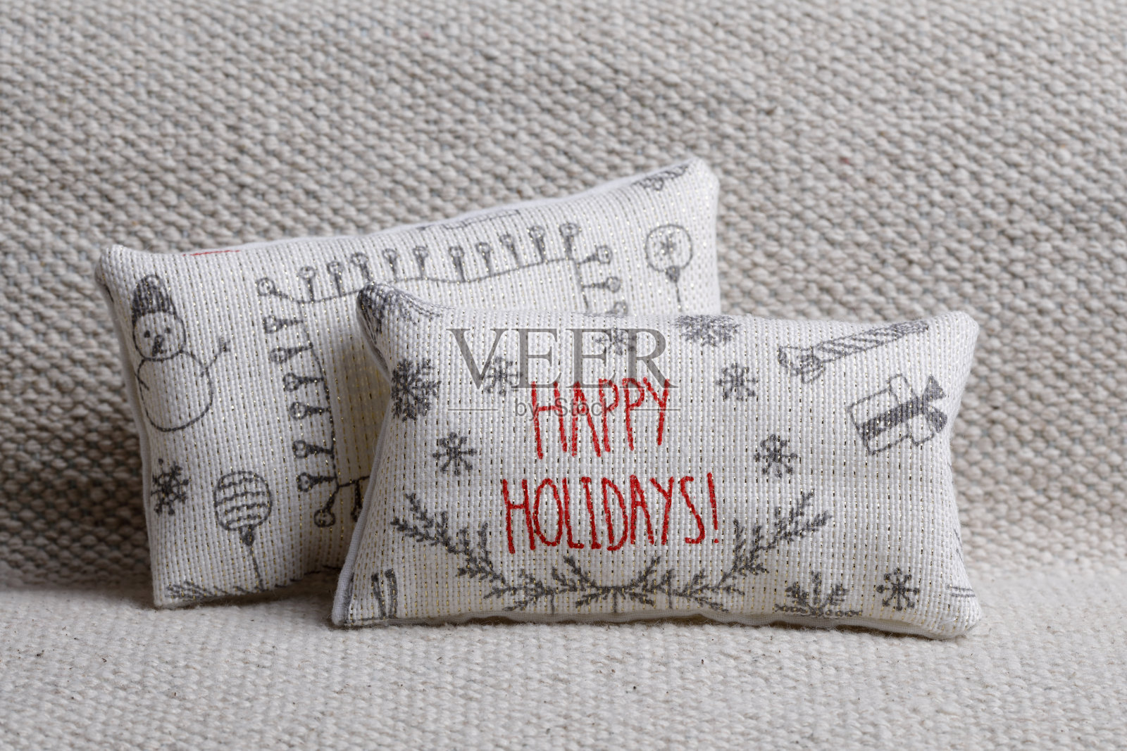 圣诞节的垫子照片摄影图片