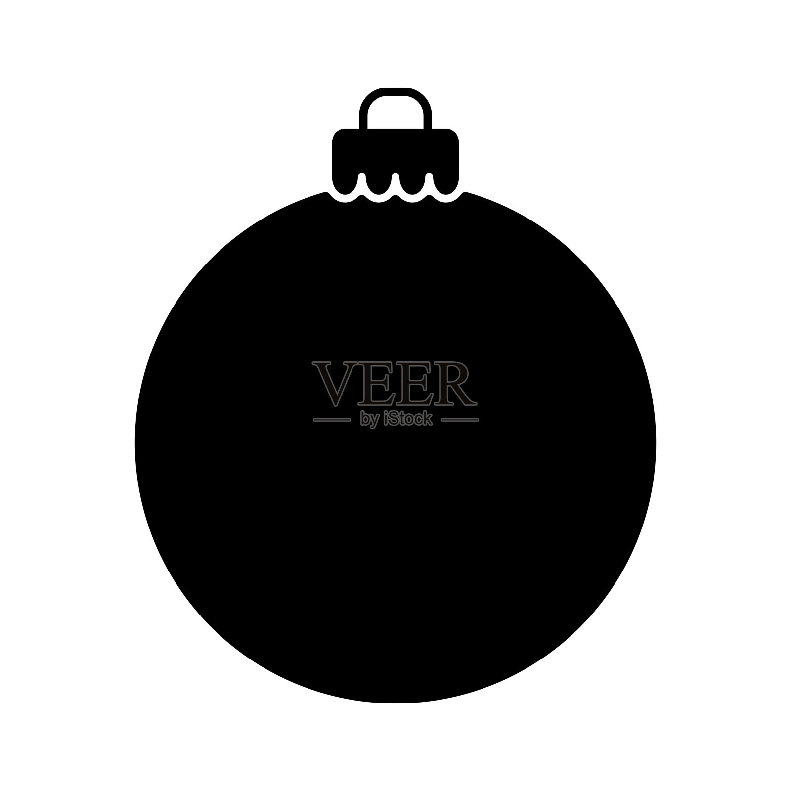 圣诞球图标插画图片素材