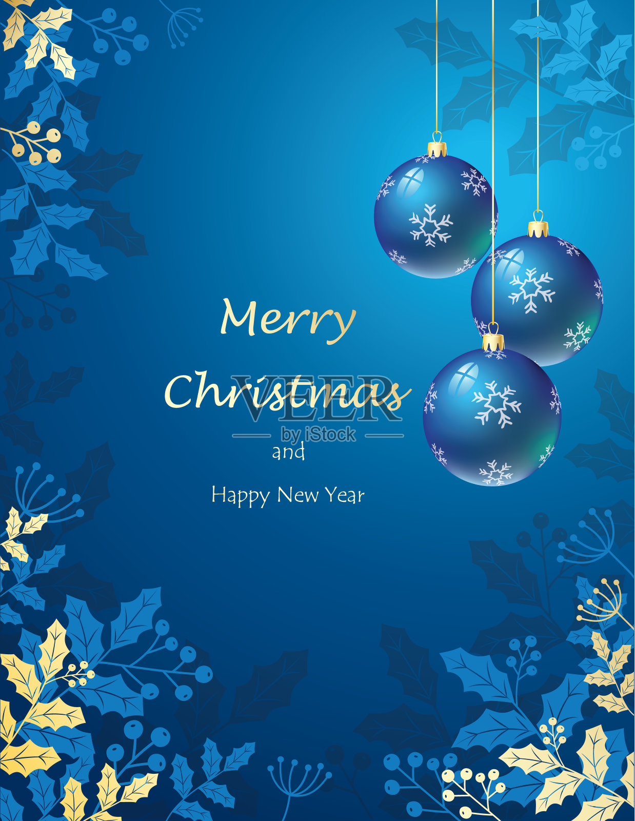 圣诞矢量卡。节日圣诞背景。插画图片素材