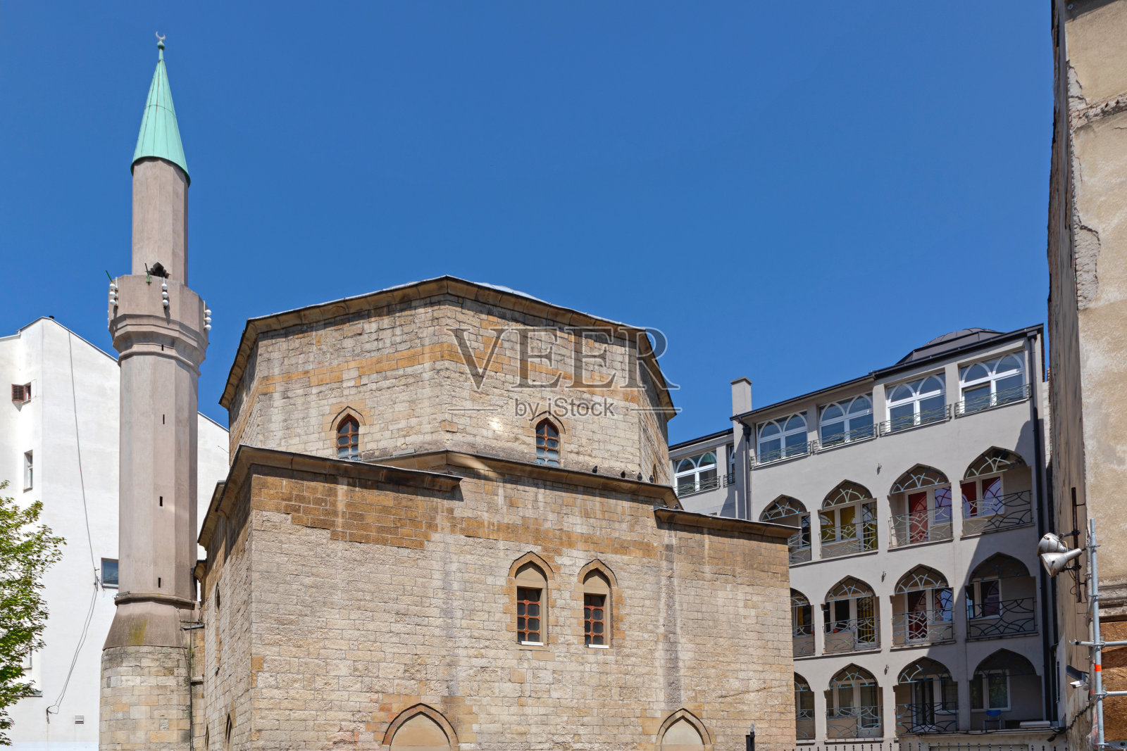 贝尔格莱德多尔科尔清真寺照片摄影图片