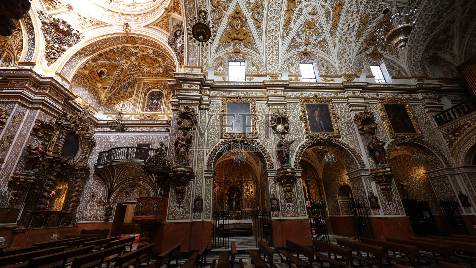 格拉纳达的悲伤圣母大教堂照片摄影图片