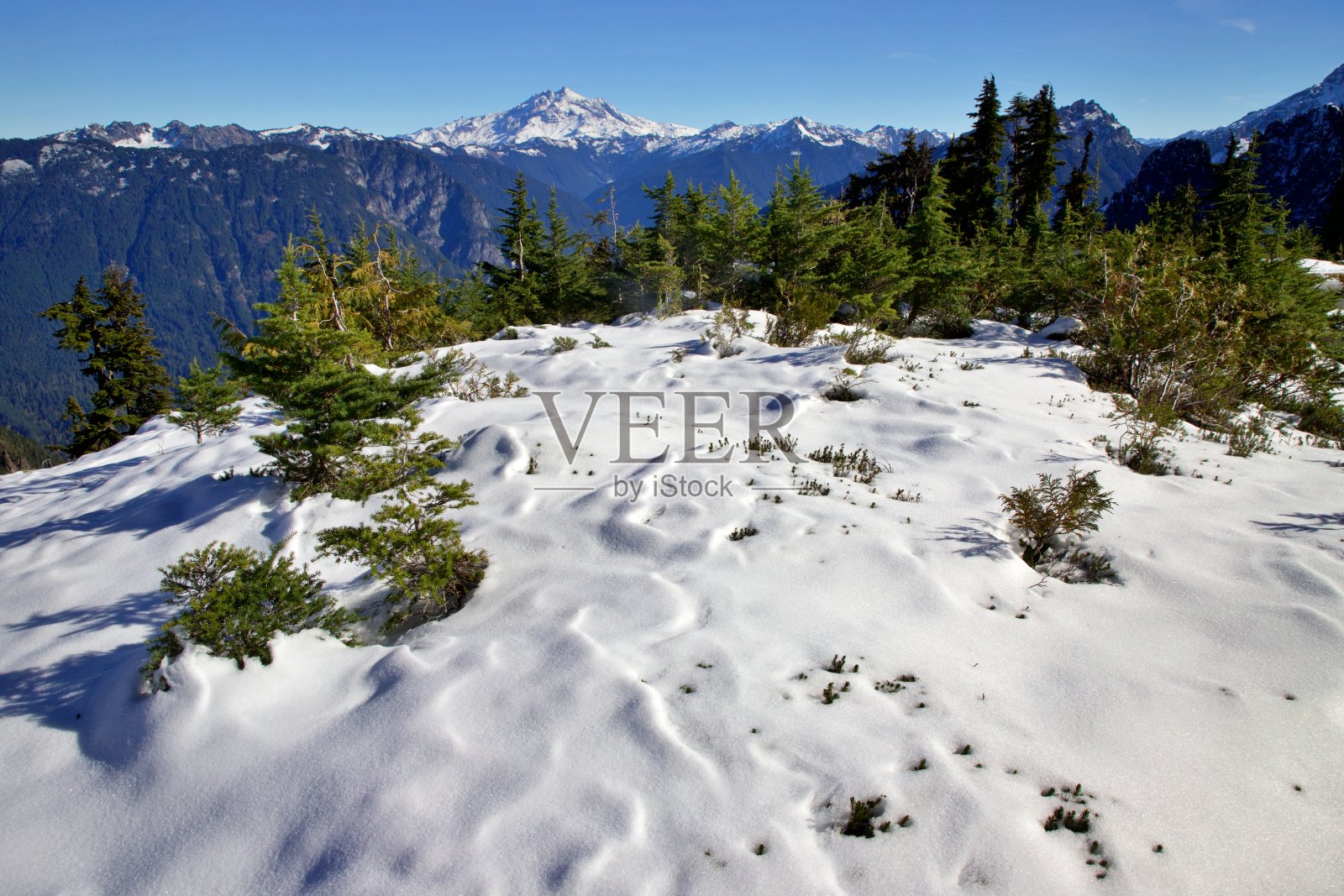 冰川峰照片摄影图片