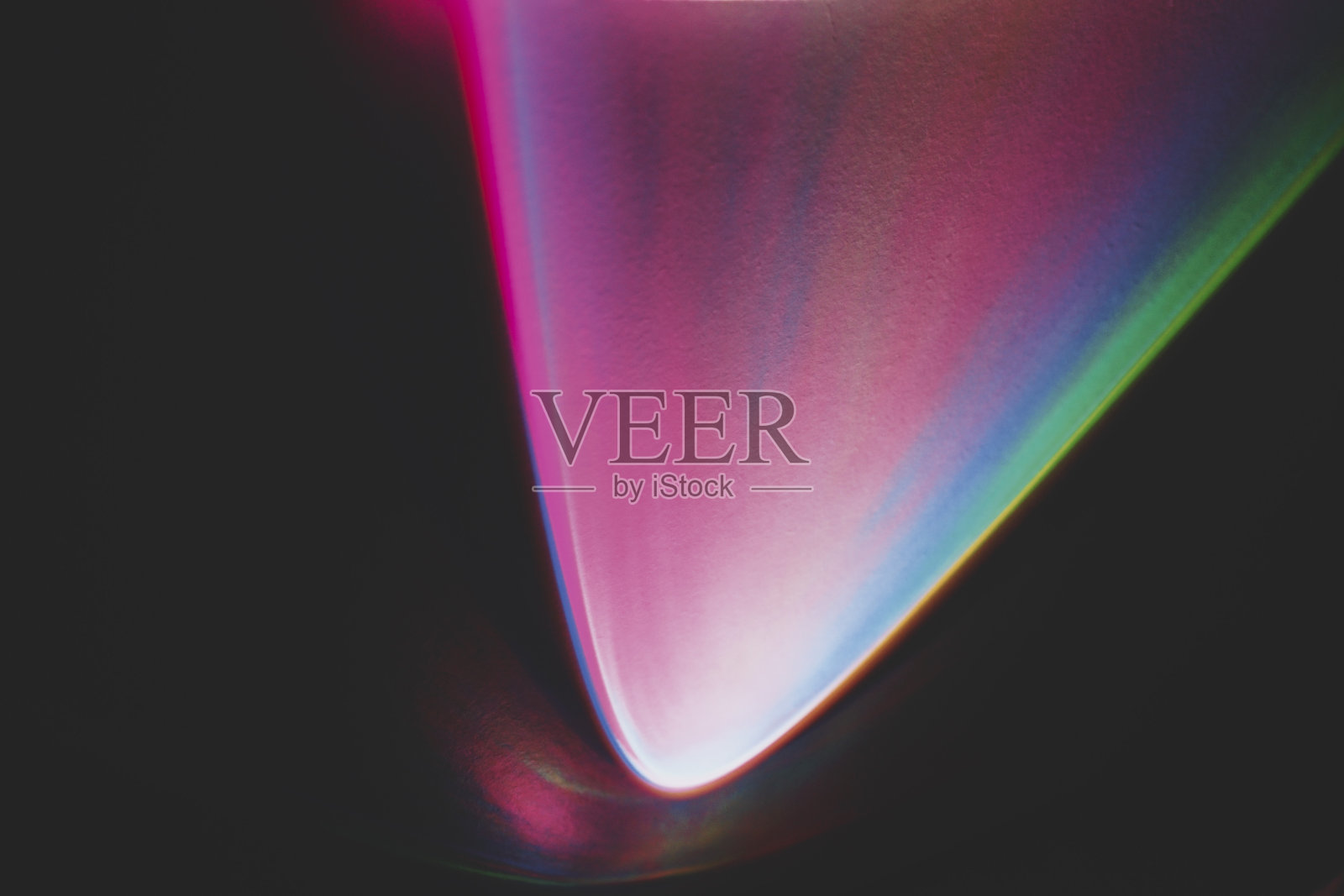 黑色背景下的彩色形状的抽象图像照片摄影图片