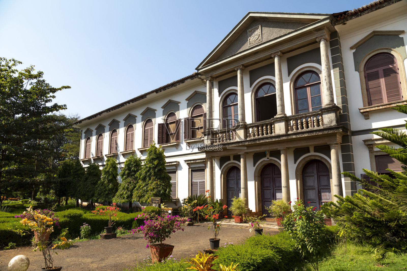 老果阿的教堂照片摄影图片