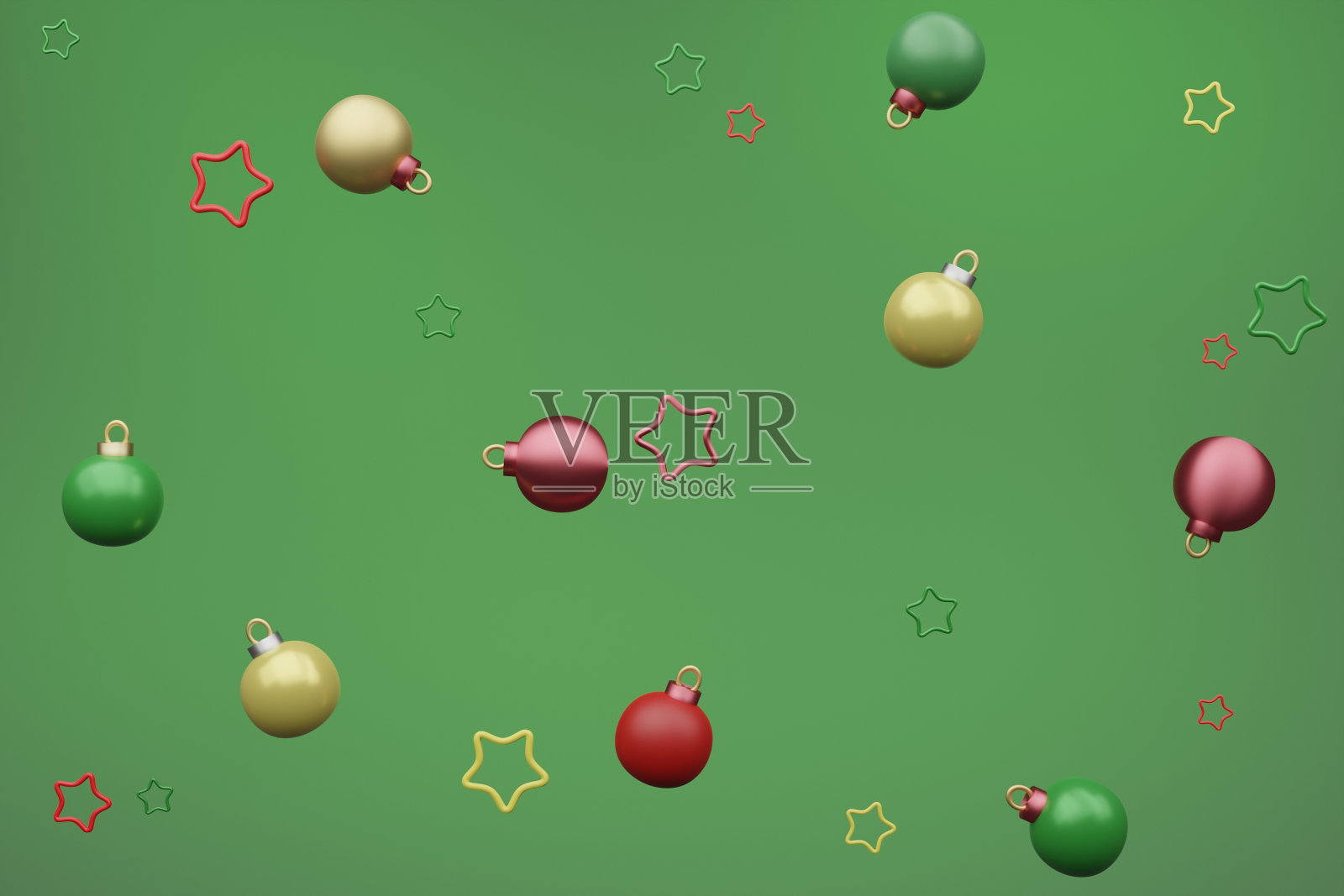 星星,卡片,生日,2024年新年快乐,彩纸,球,圣诞节照片摄影图片