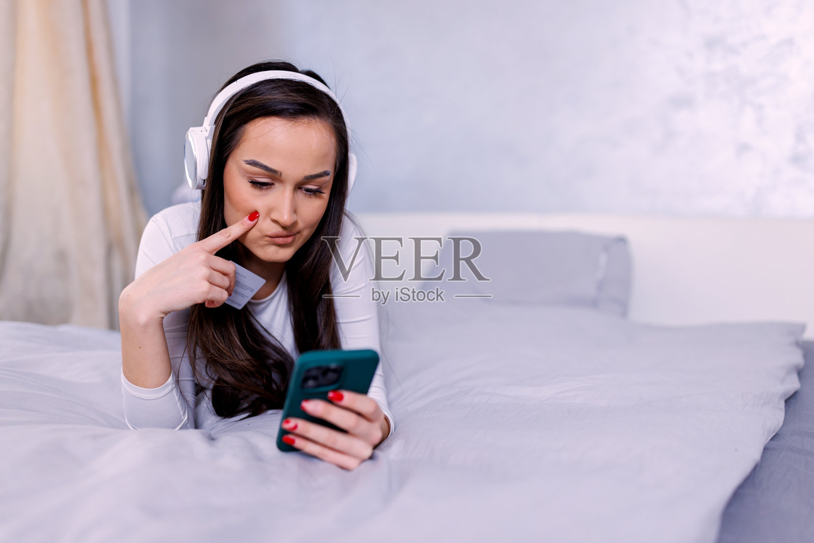 考虑我的网上购物决定照片摄影图片