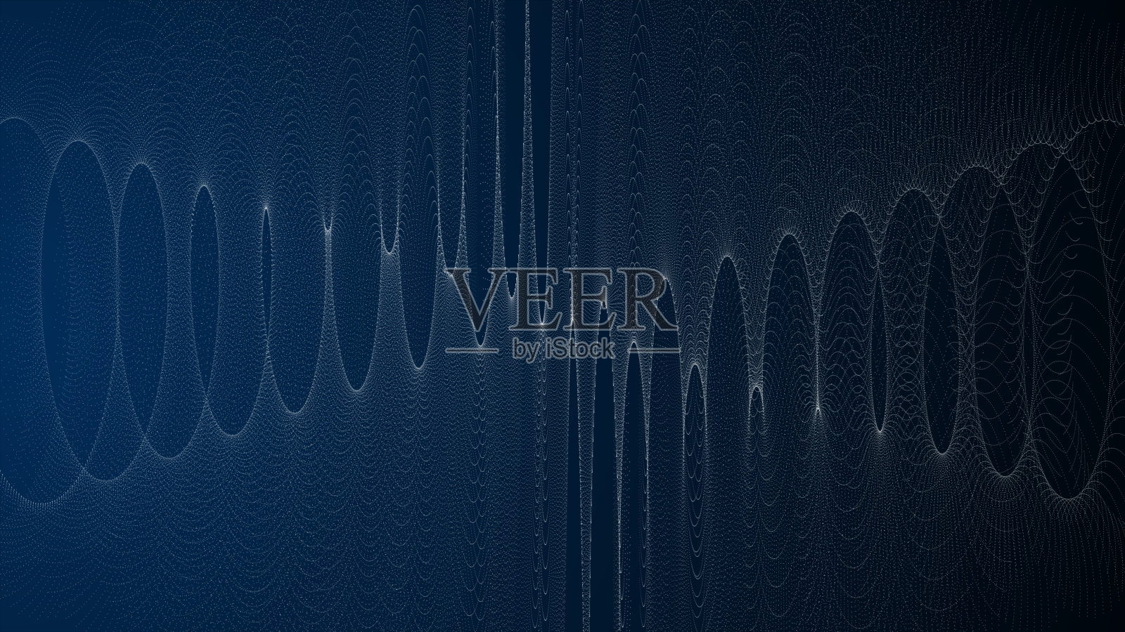 动画网络或技术背景。黑色背景与trapcode形式。吸引人的渐变形状。照片摄影图片