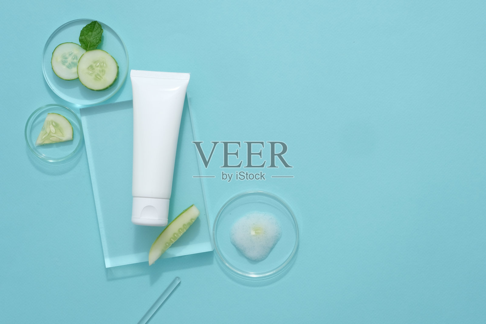 黄瓜的概念照片摄影图片