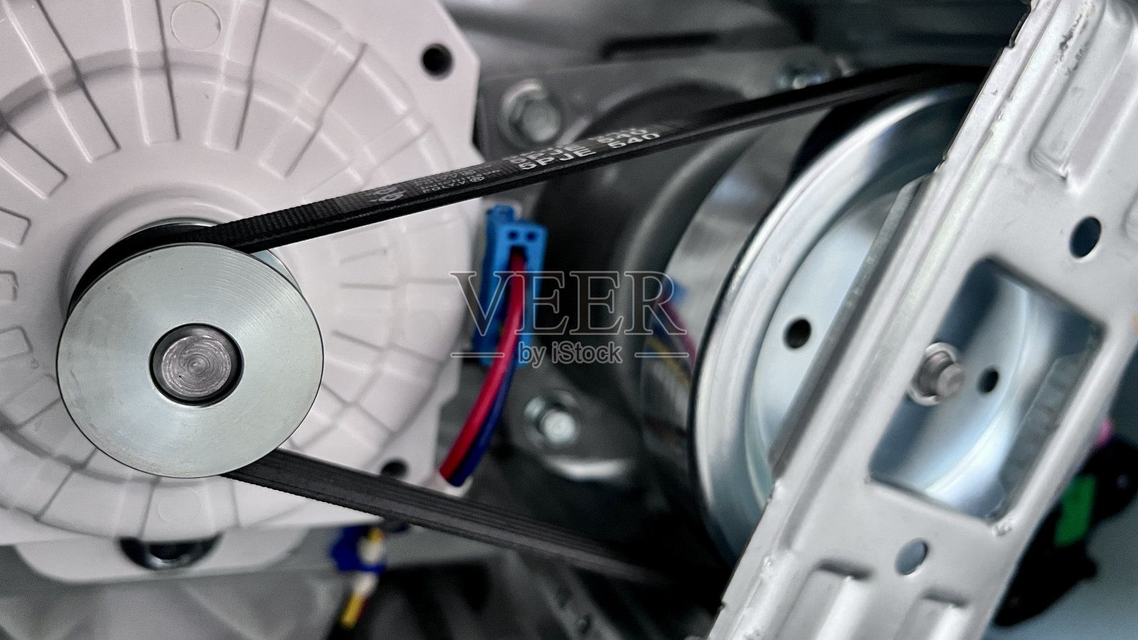 变频电机内装洗衣机照片摄影图片