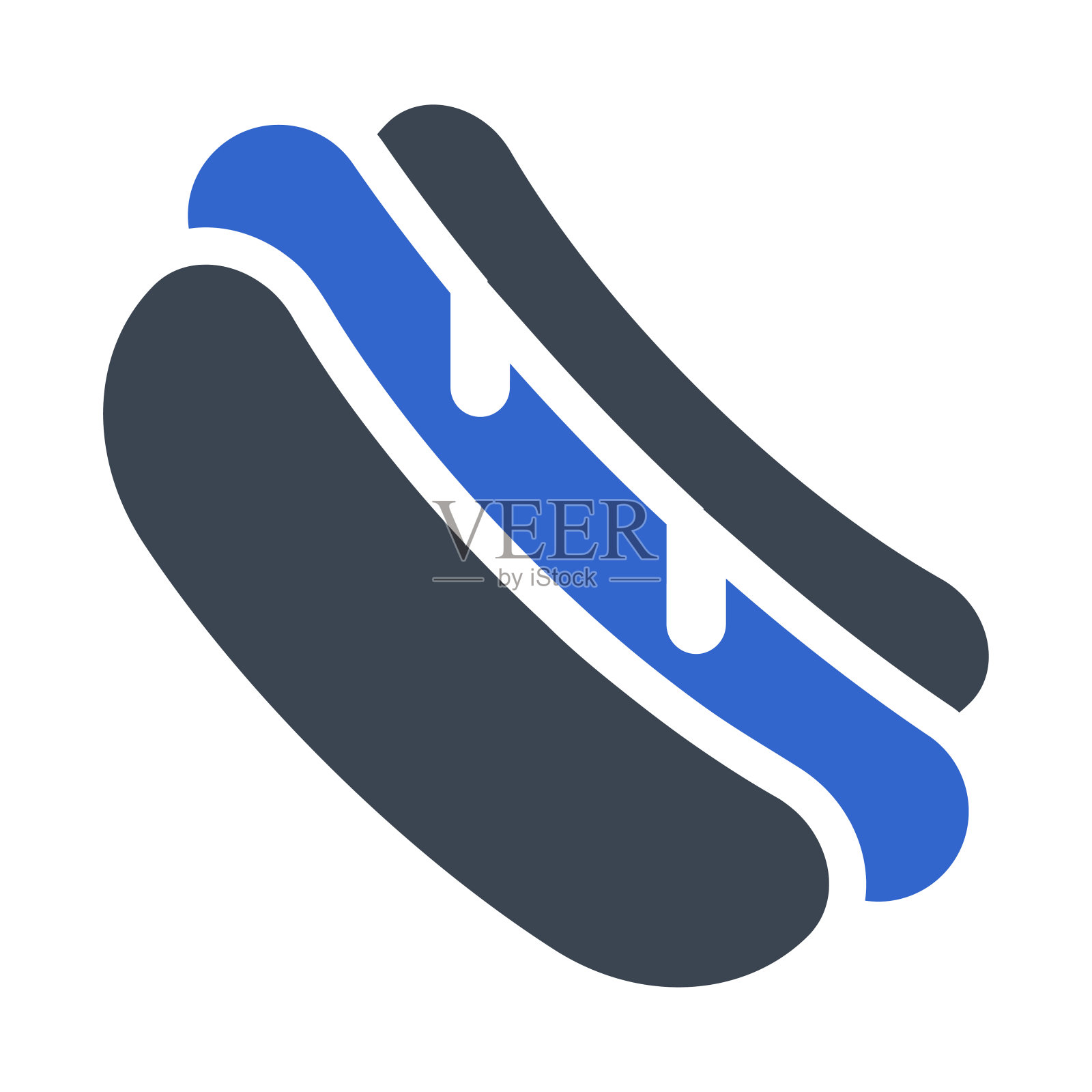 热狗图标插画图片素材