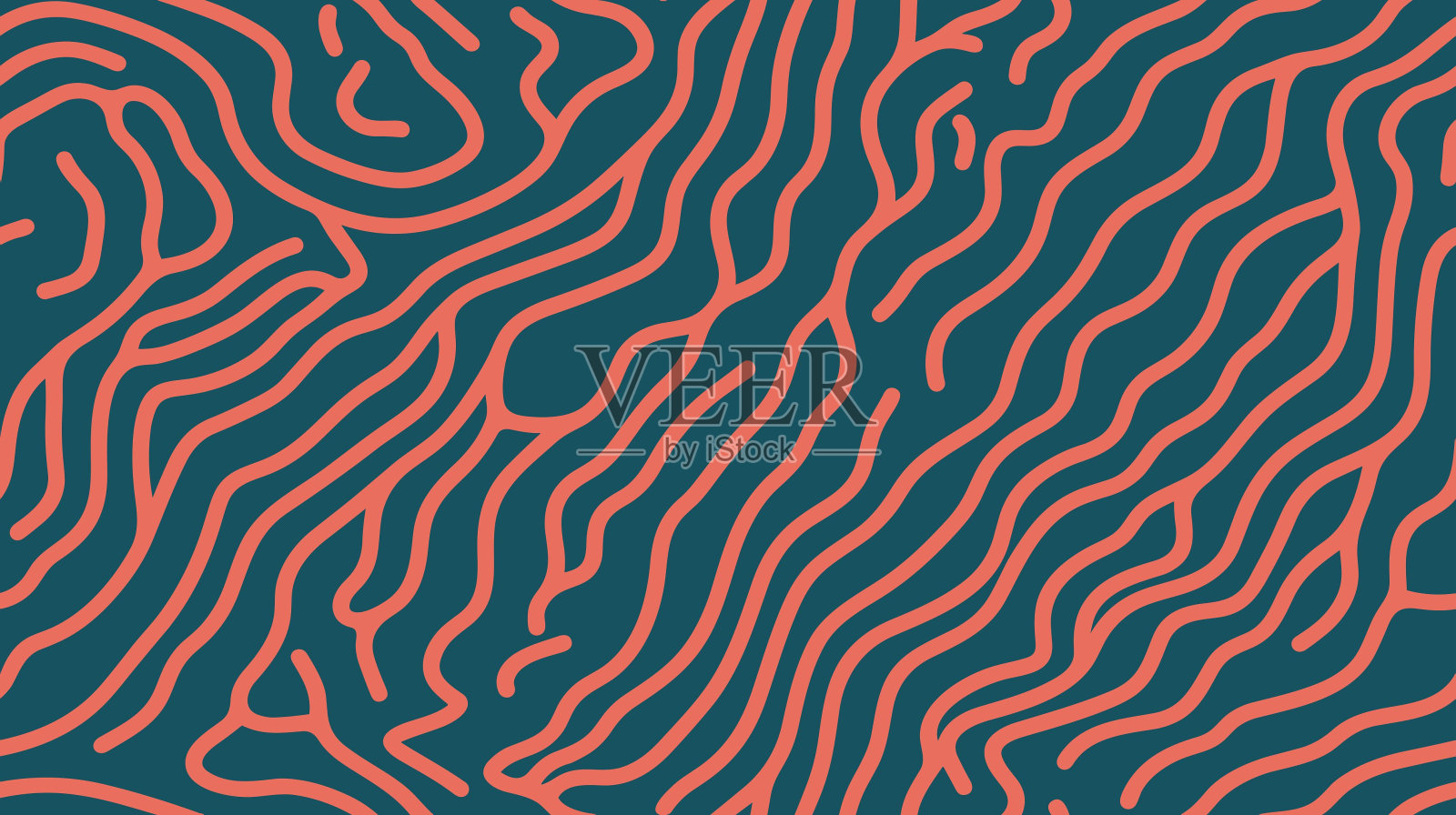 抽象插图无缝图案。背景。无缝的。彩色背景波的线条。抽象大理石纹理背景的产品设计。插画图片素材