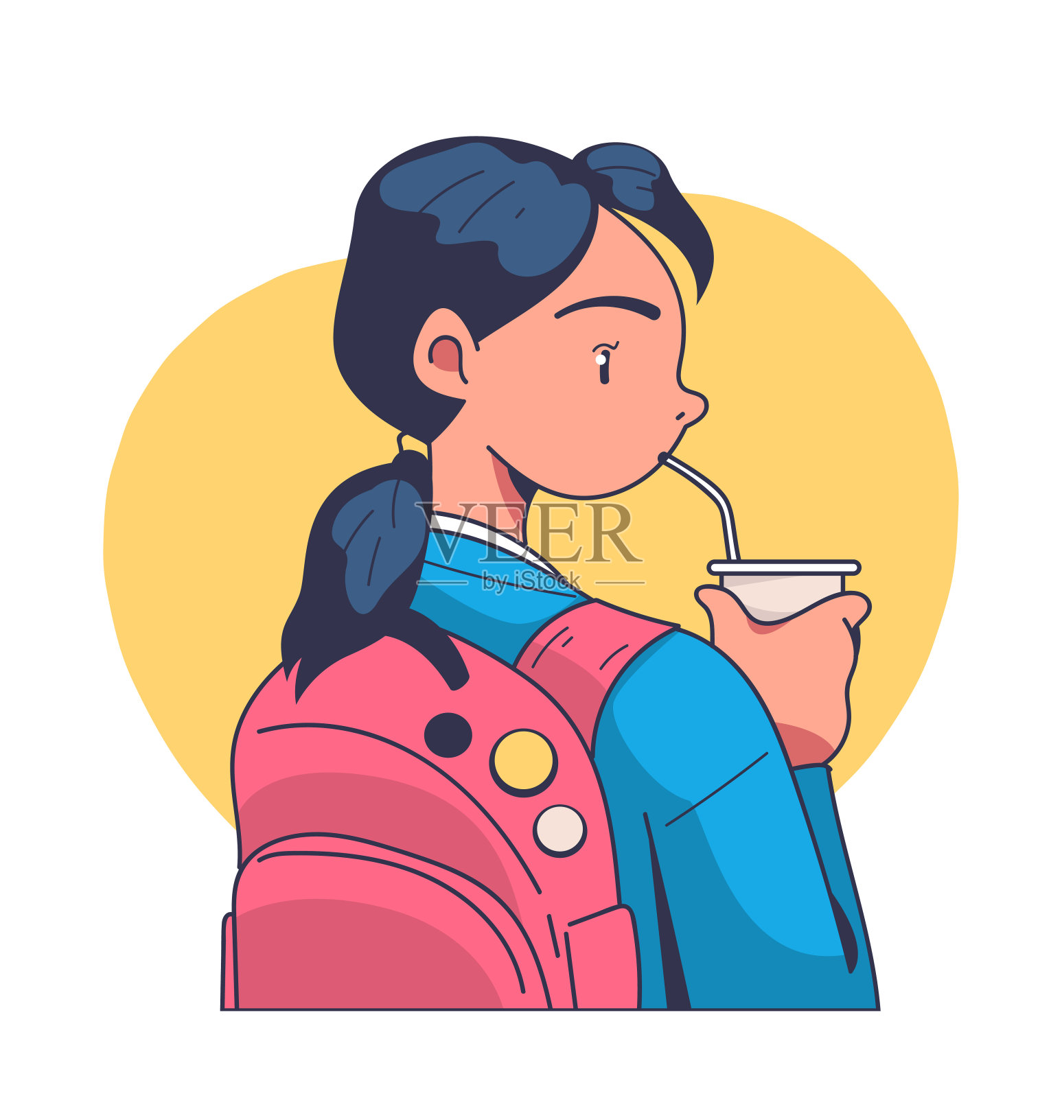 返校矢量海报插画图片素材