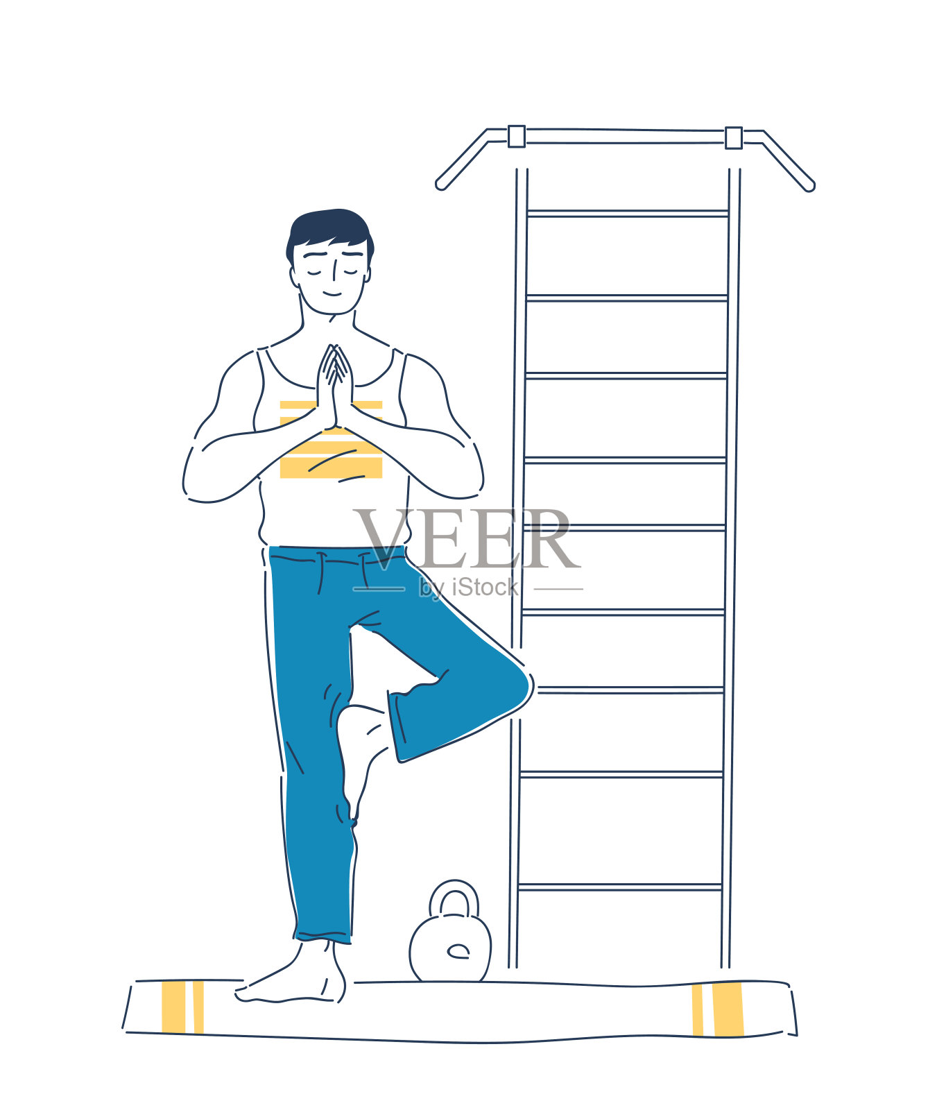 普通的一天的人矢量涂鸦插画图片素材