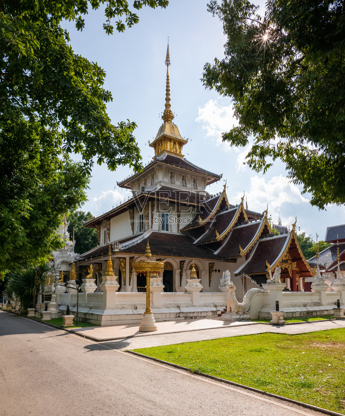 寺庙的主要圣殿。照片摄影图片