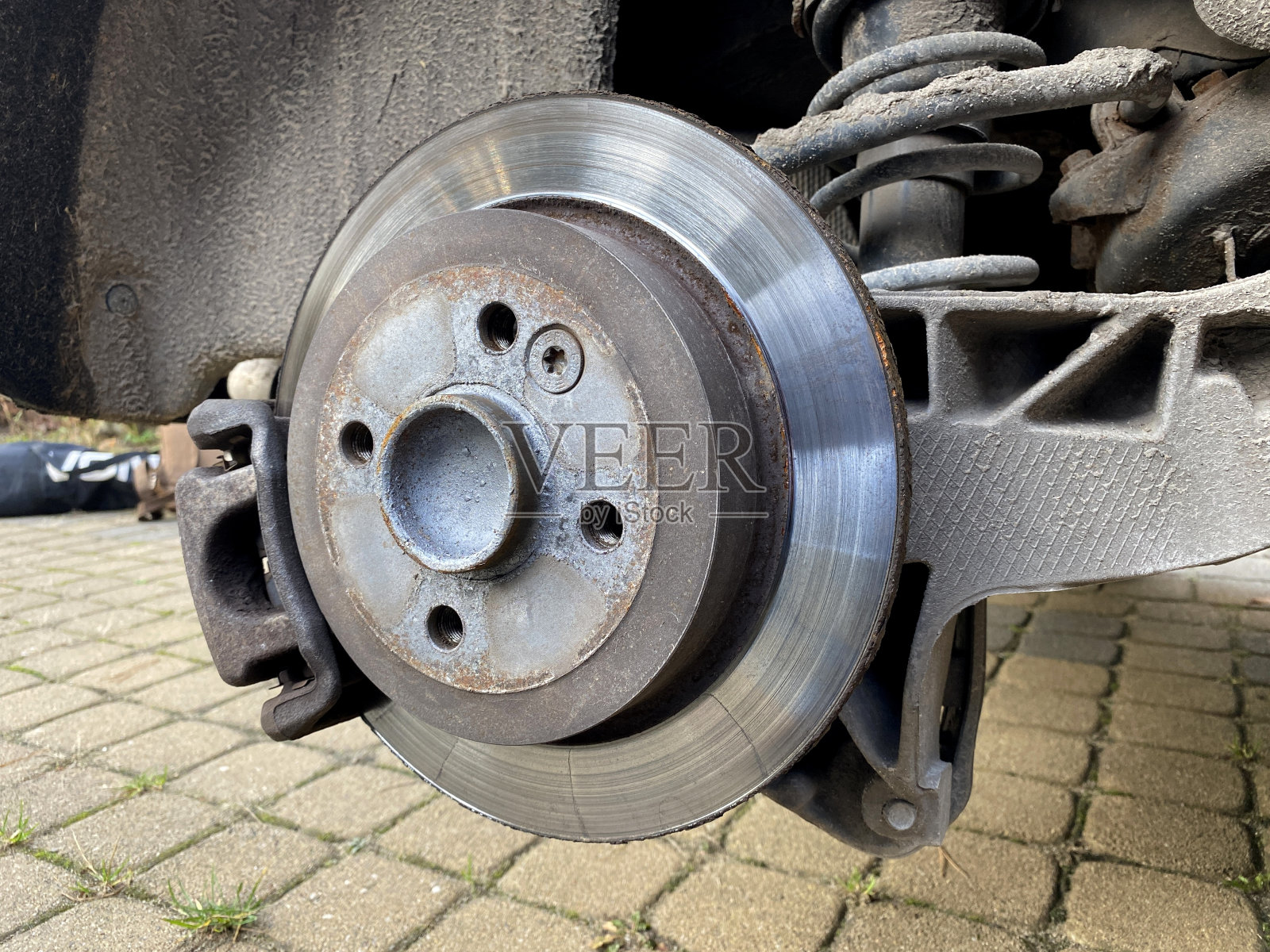 汽车闸瓦照片摄影图片