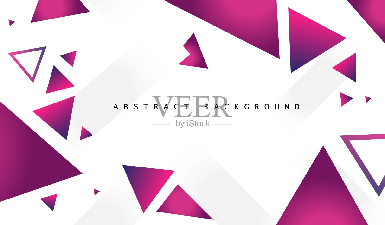 现代抽象背景的渐变颜色与几何形状。插画图片素材