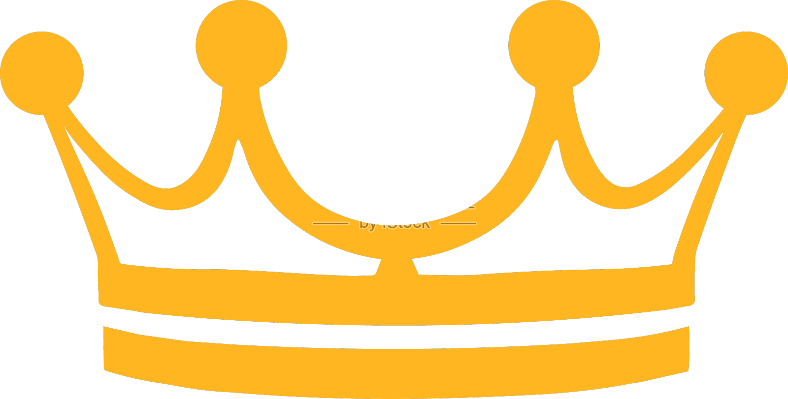 皇冠金色标志形象设计元素图片