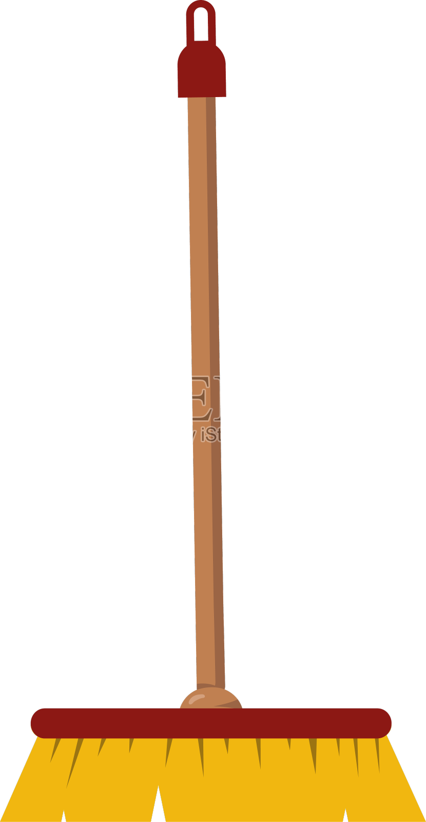 木制的扫帚设计元素图片