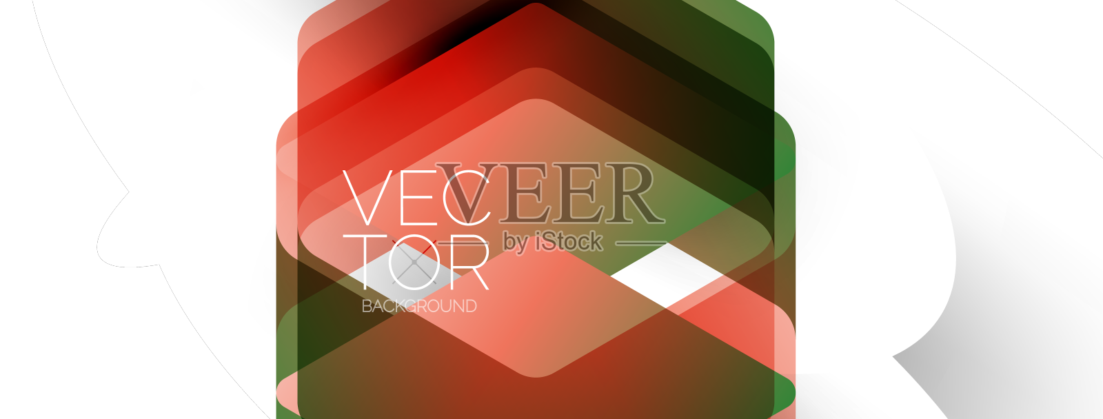 几何背景装饰与动态箭头设计元素图片