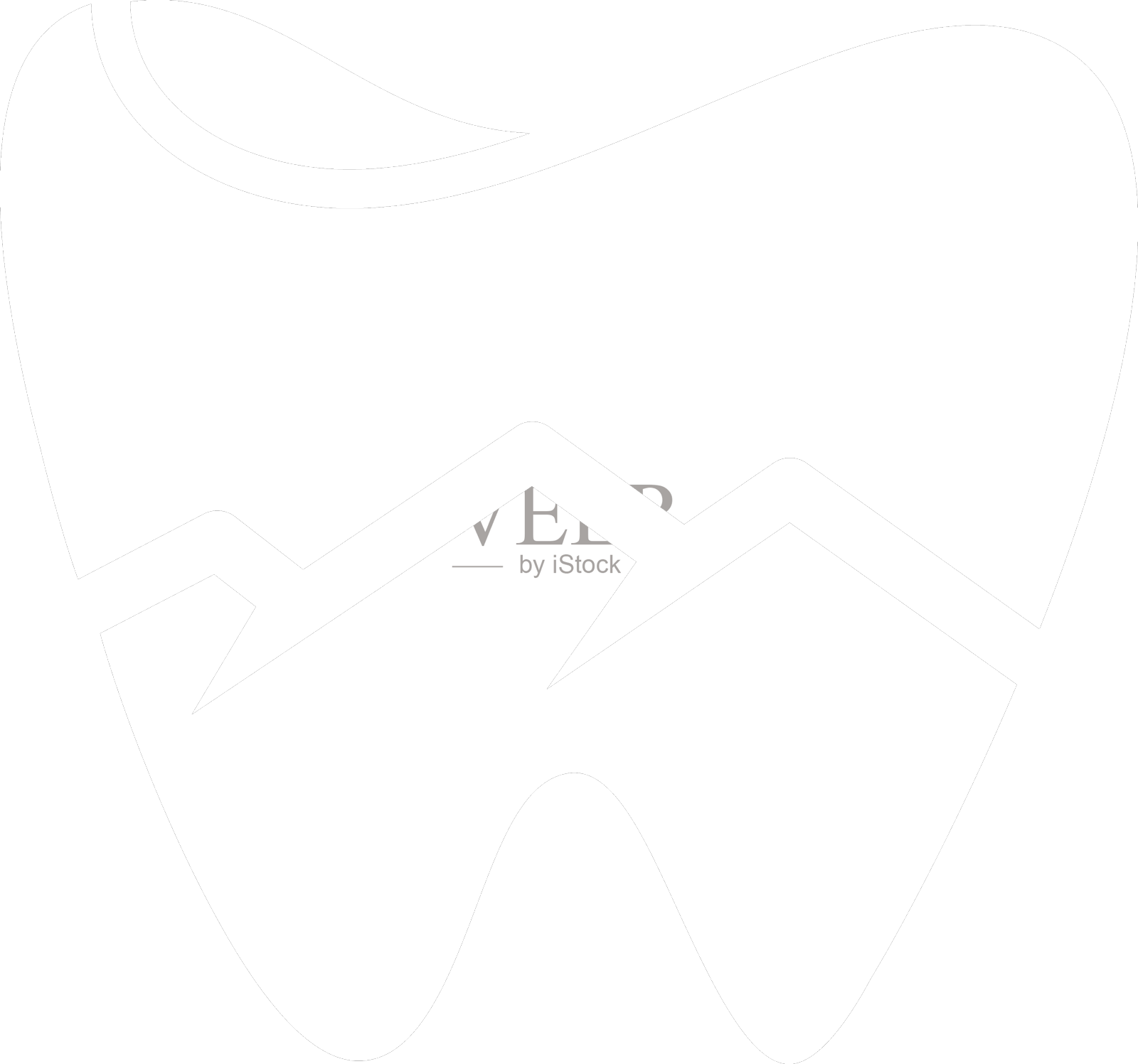 山湖牙标志设计用河水设计元素图片