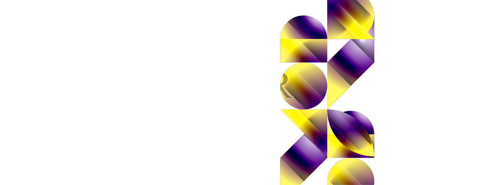 极简主义满足梯度诱惑几何形状设计元素图片