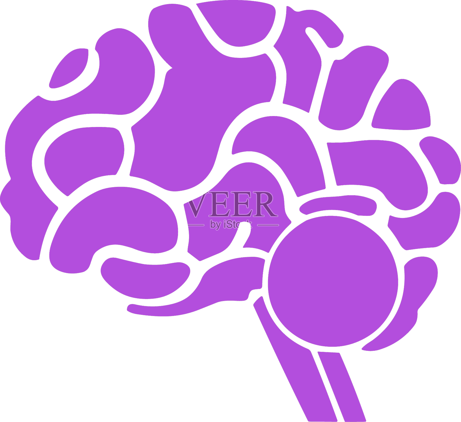 脑线思维意象设计元素图片