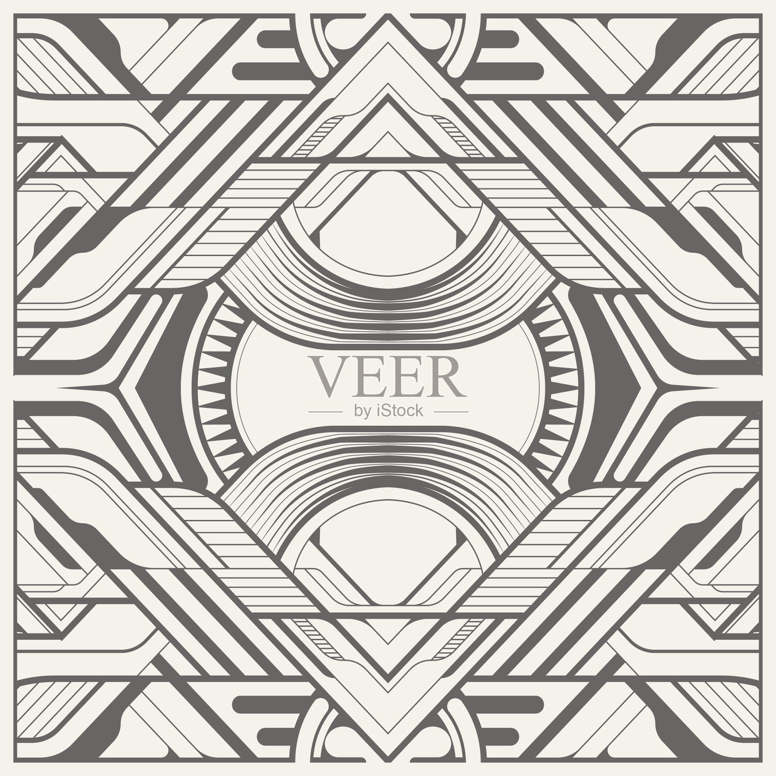 抽象技术线条无缝图案插画图片素材