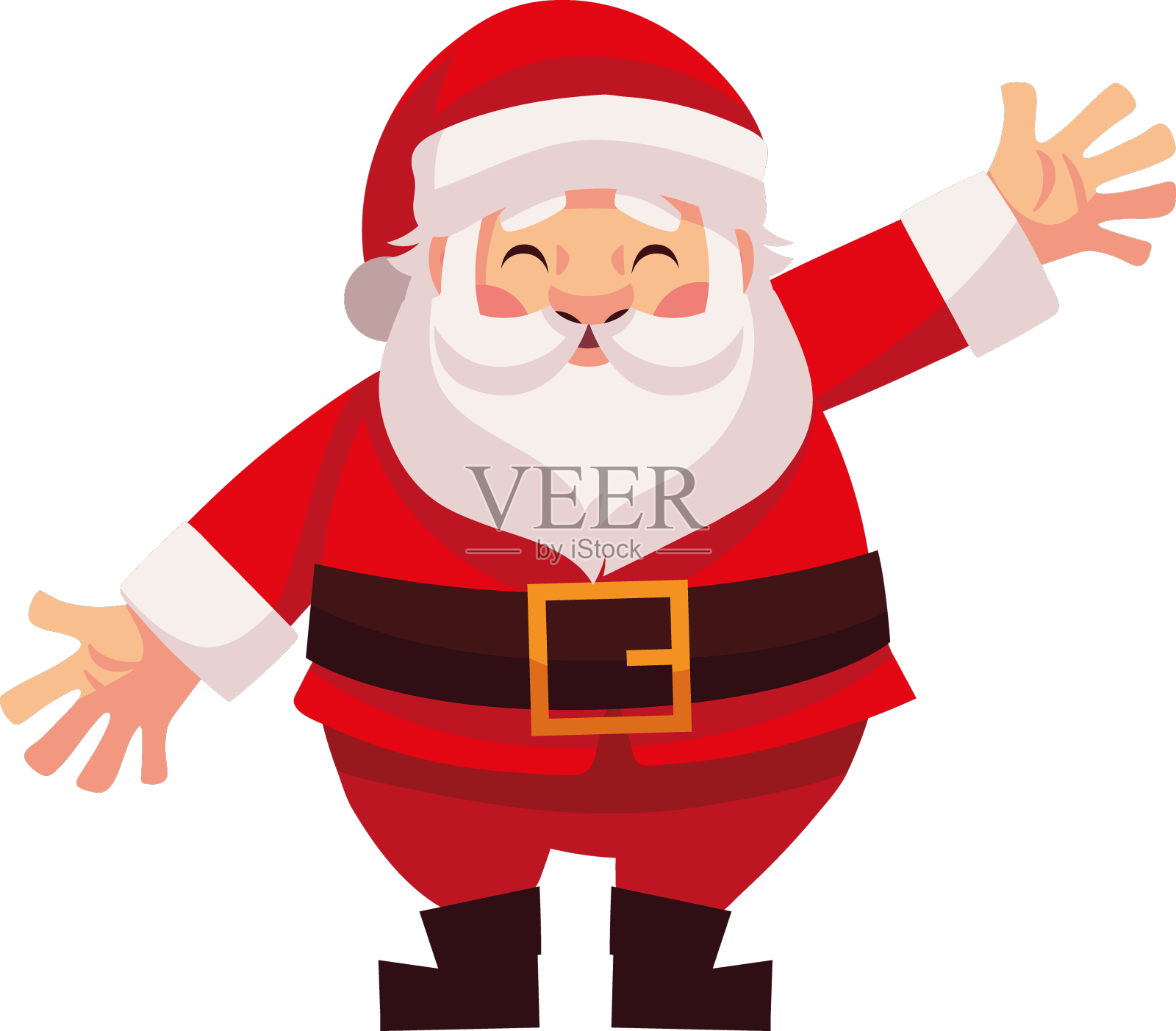 圣诞老人角色设计元素图片