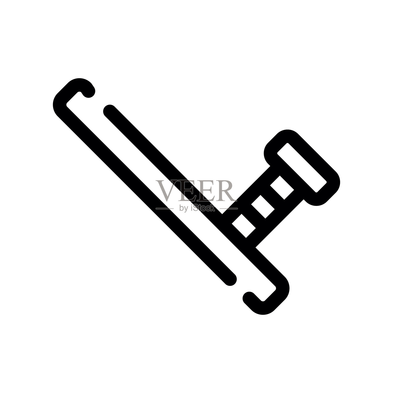 接力棒图标插画图片素材