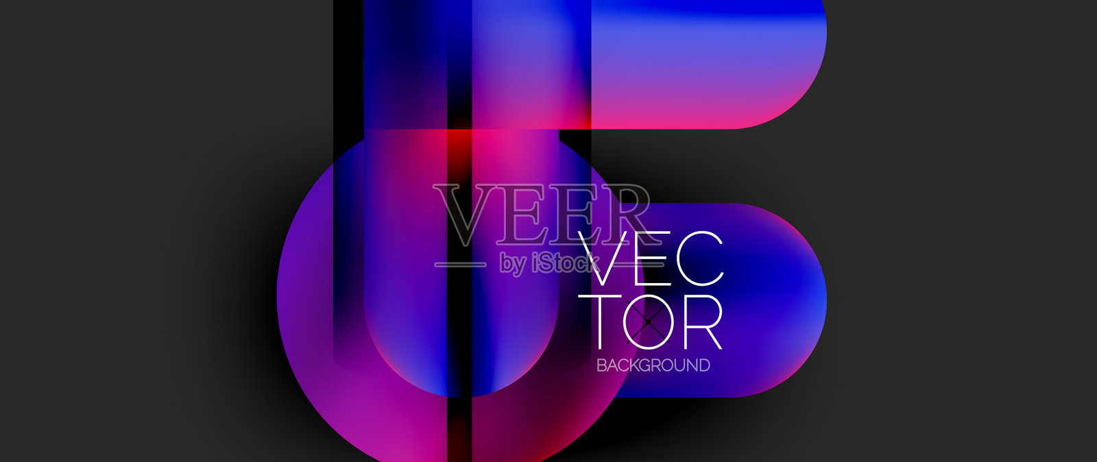 几何形状流体梯度抽象最小插画图片素材