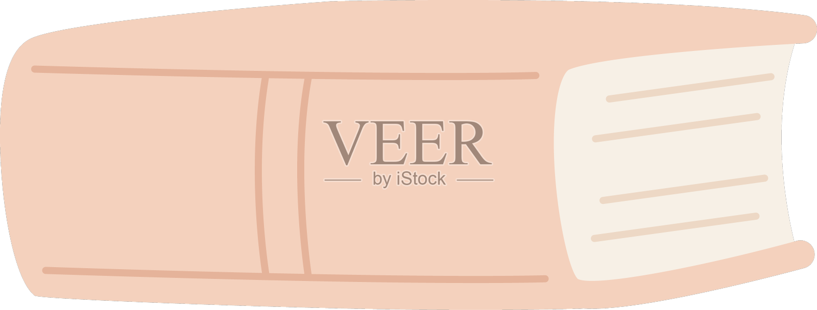 躺着的书图标设计元素图片