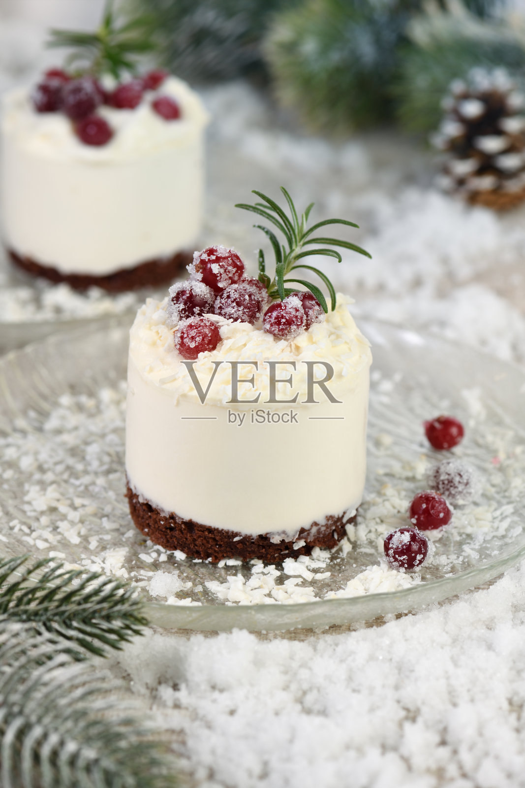 圣诞甜点欧米利亚照片摄影图片