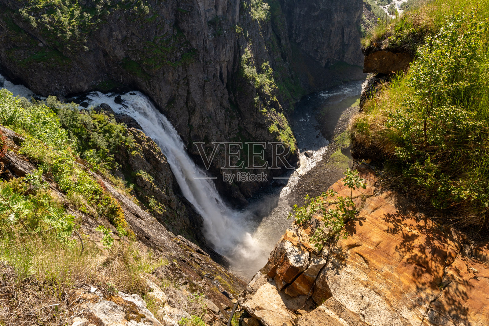 Vøringsfossen——挪威最受欢迎的瀑布照片摄影图片