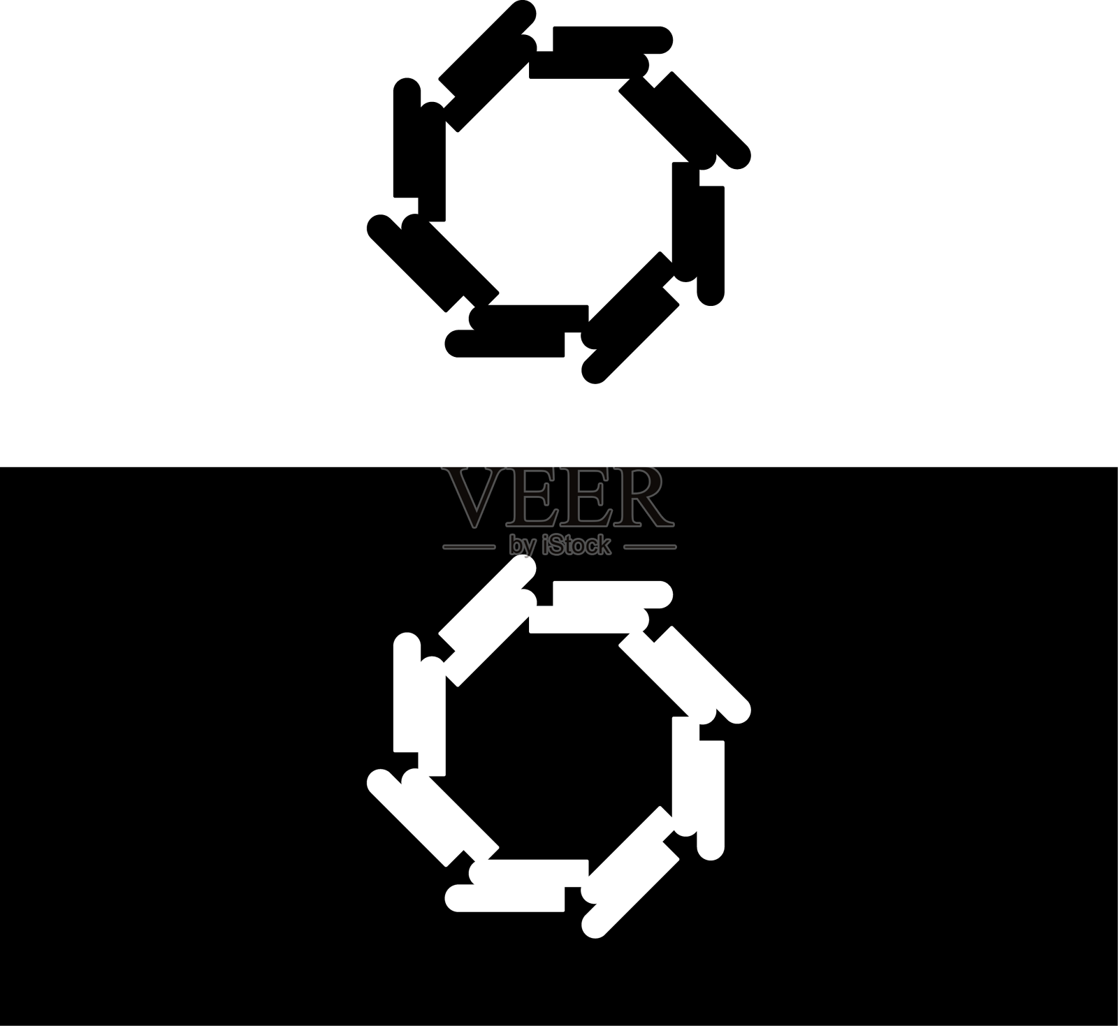 矩形logo模板设计元素图片