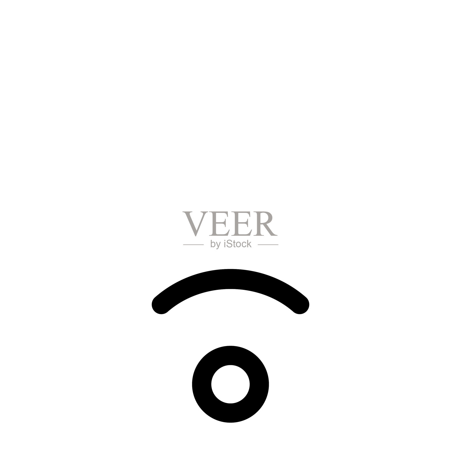 互联网设备低信号指示插画图片素材