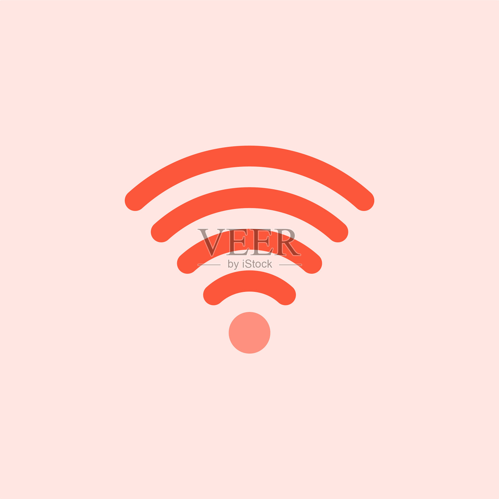 存储网络显示在路由器上插画图片素材