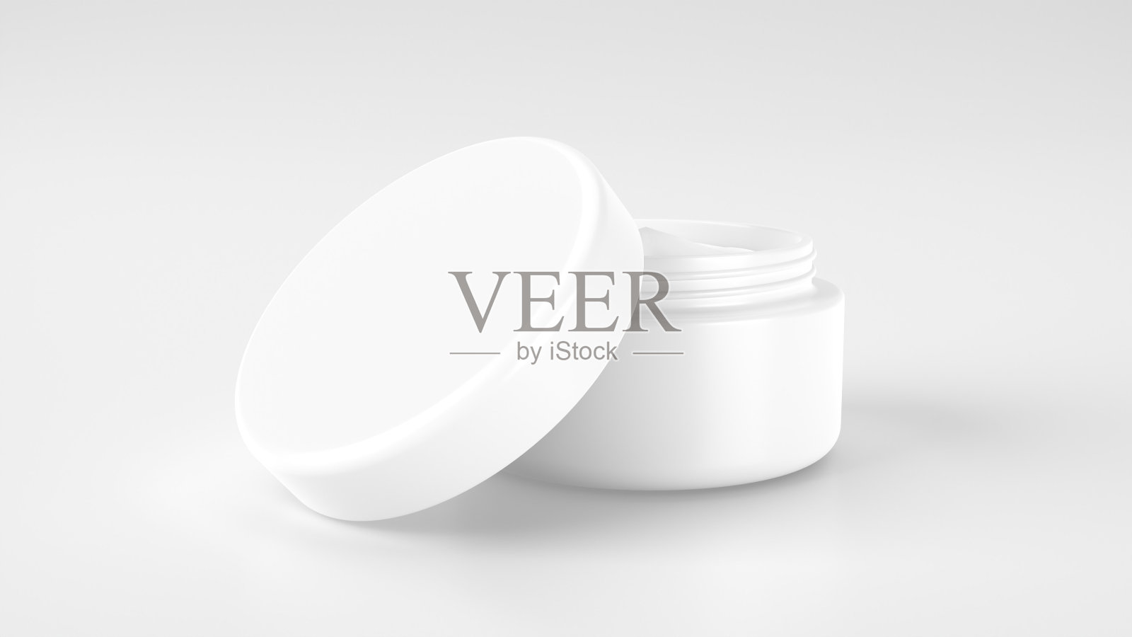 护肤化妆品罐产品模型照片摄影图片