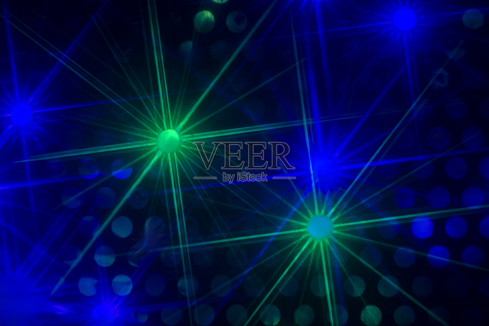 抽象的蓝色和红色霓虹星背景庆祝丰富多彩的节日背景照片摄影图片