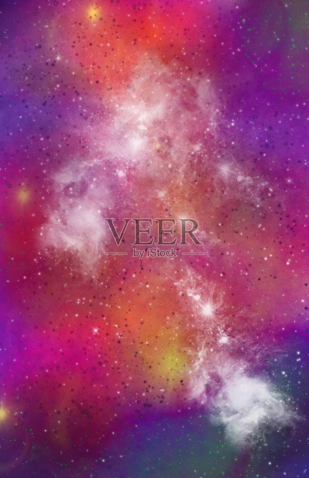 艺术宇宙(科幻风格)插画图片素材