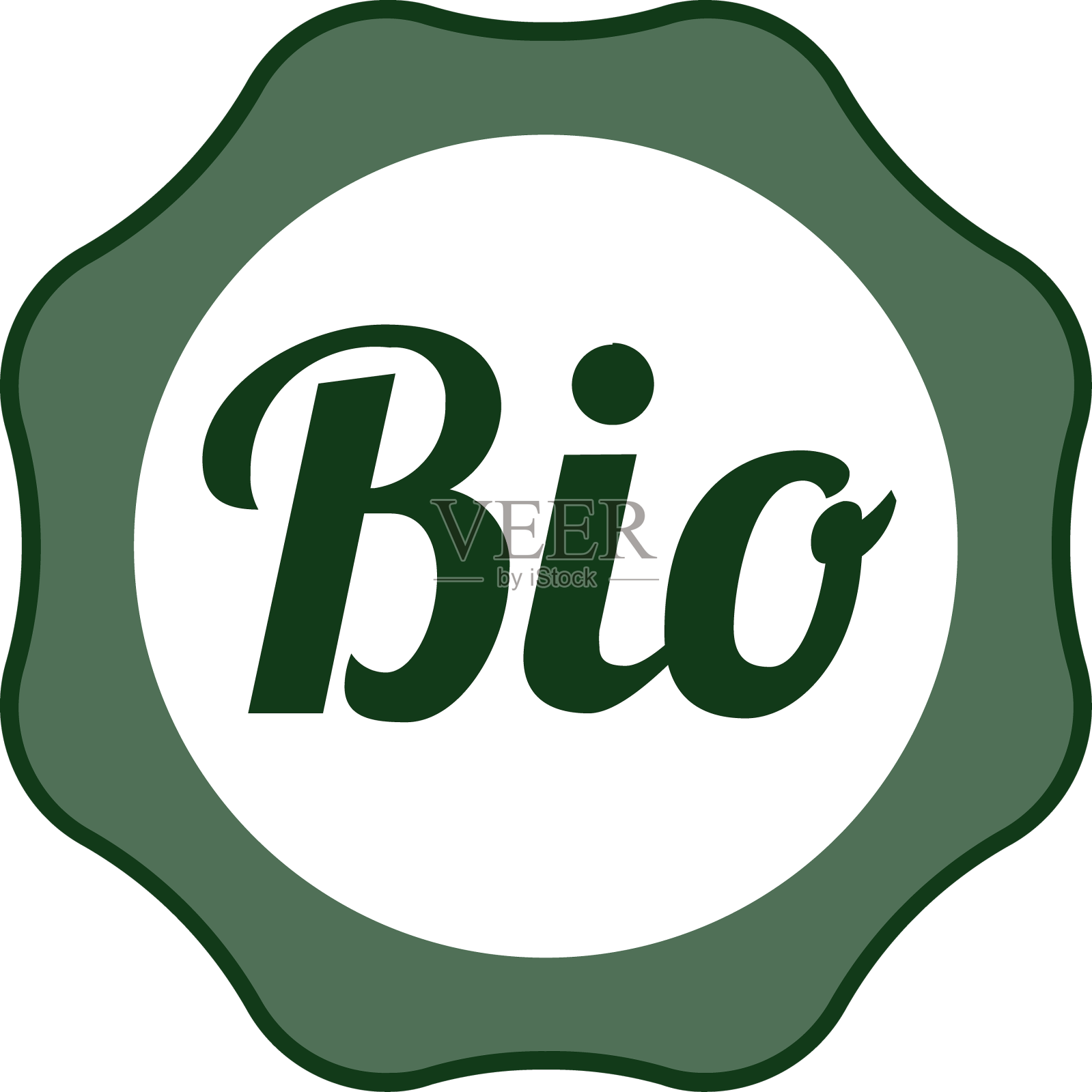 有机食品生物标签设置设计元素图片