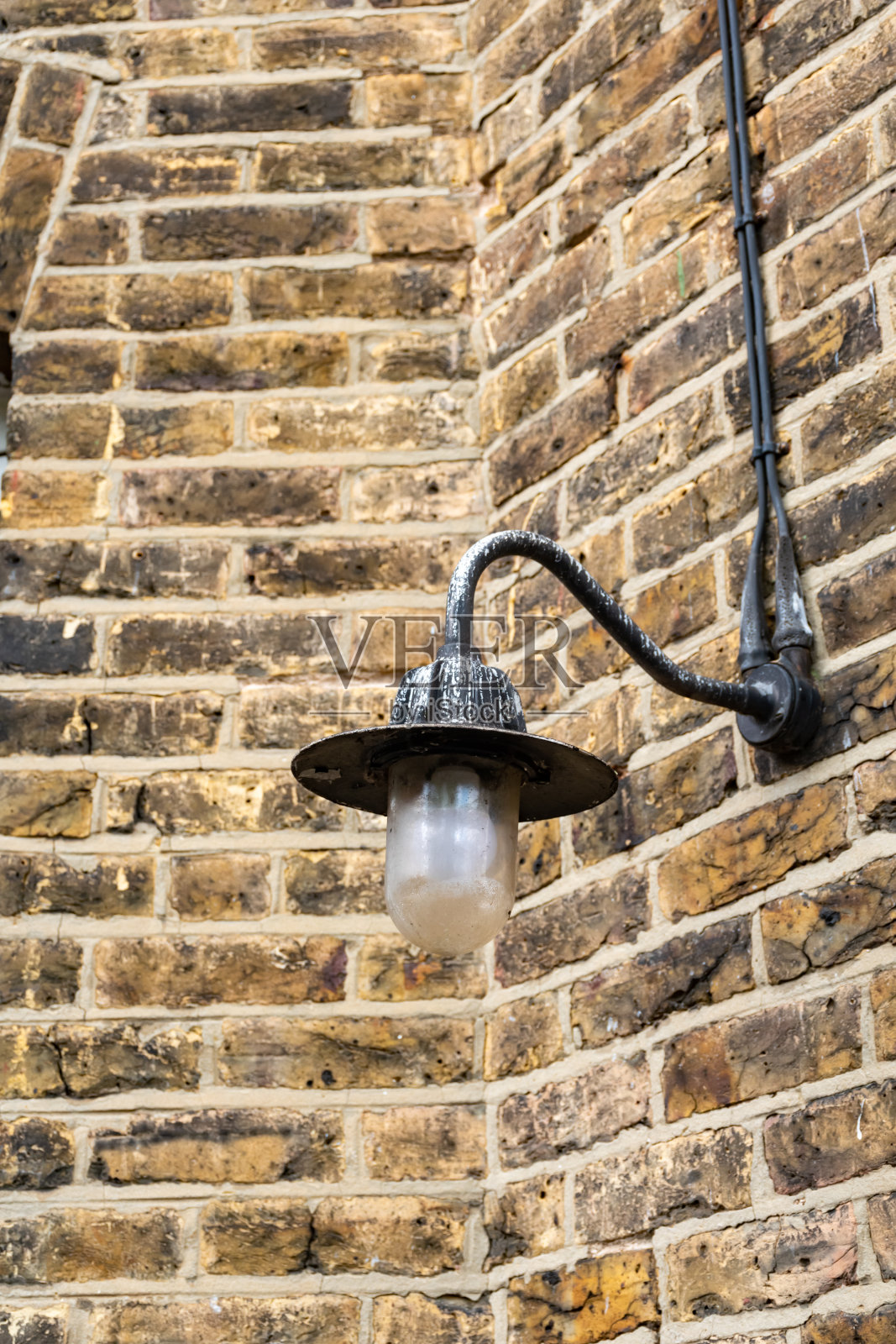 英国伦敦的老砖墙照片摄影图片