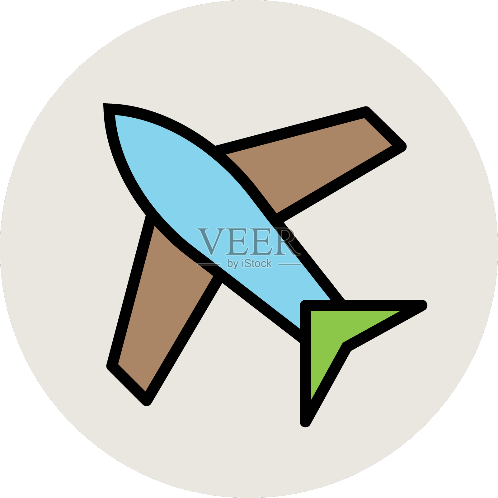 现代交通图标概念设计元素图片